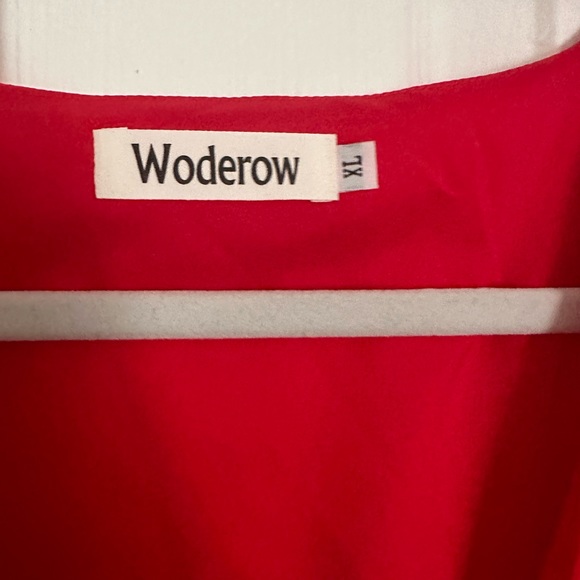 Red XL Woderow Dress- in excellent condition with no tags - Picture 3 of 3